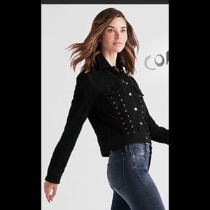 Lucky Brand black suede NWT jacket